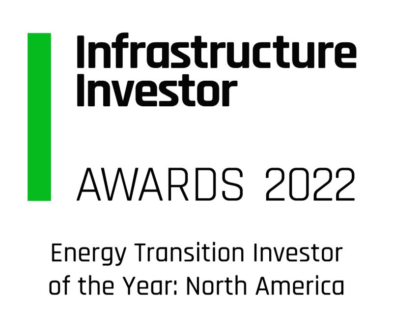 Energy transition investor of the year north america 2022