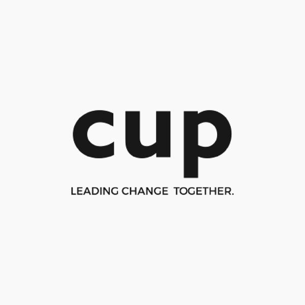 CUP black and white logo