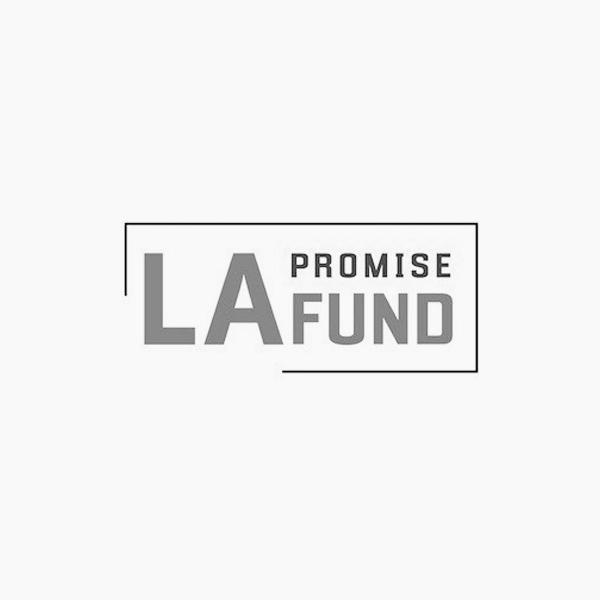 LA promise black and white logo