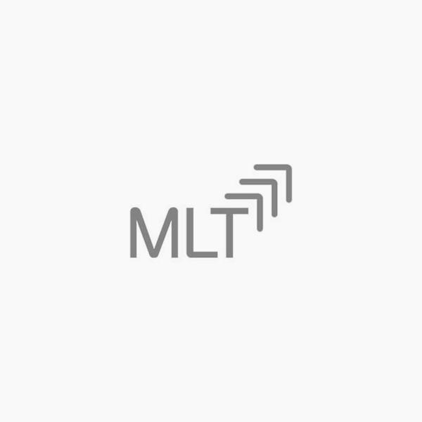 MLT black and white logo