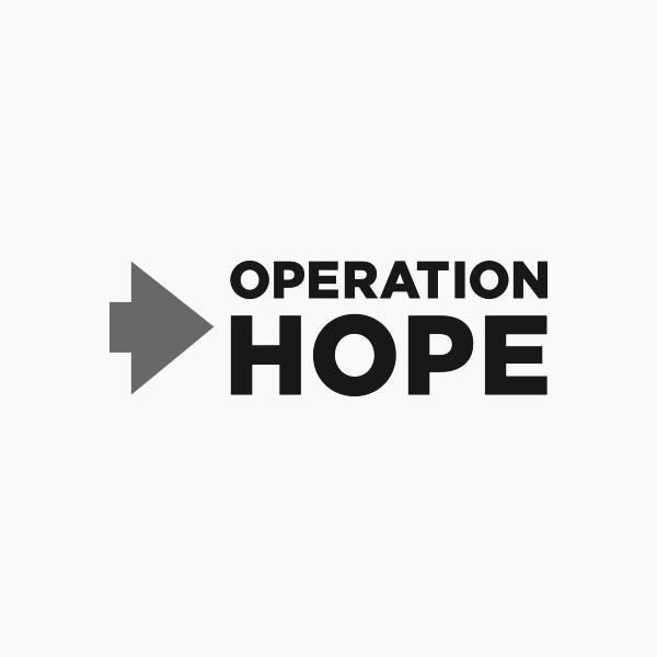 Operation Hope black and white logo